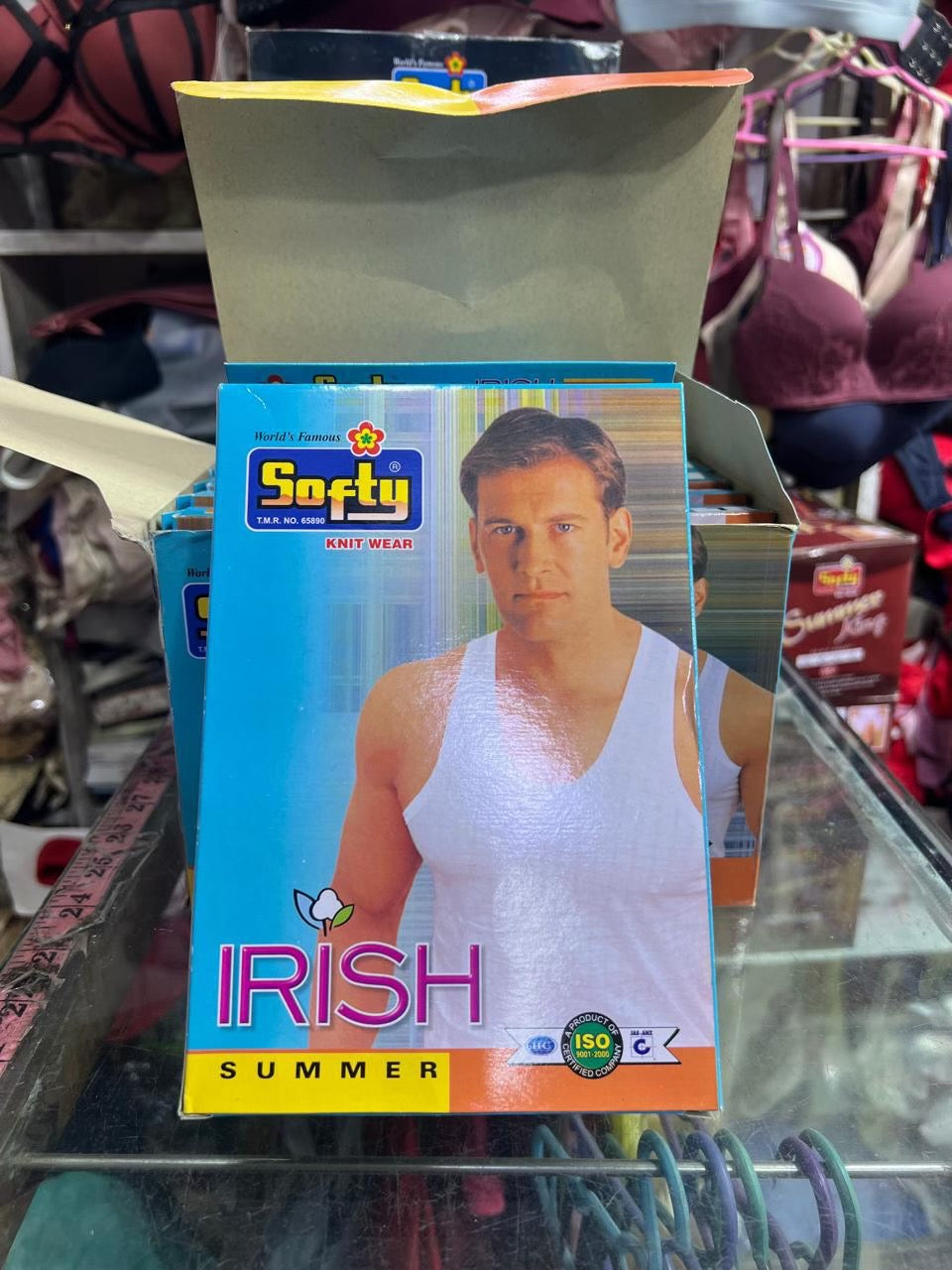 Gents Vest. Softy’s brand. Pack of 3 pcs